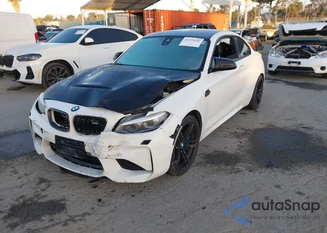 2018 BMW M2 z USA, uszkodzony, nr VIN WBS1J5C51J7B61872